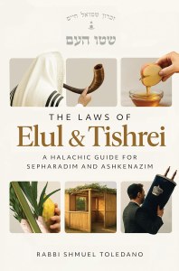 Picture of The Laws of Elul & Tishrei [Hardcover]